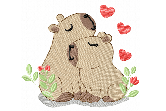 Cute Capybara Love: An Embroiderer’s Review for Etsy Sellers