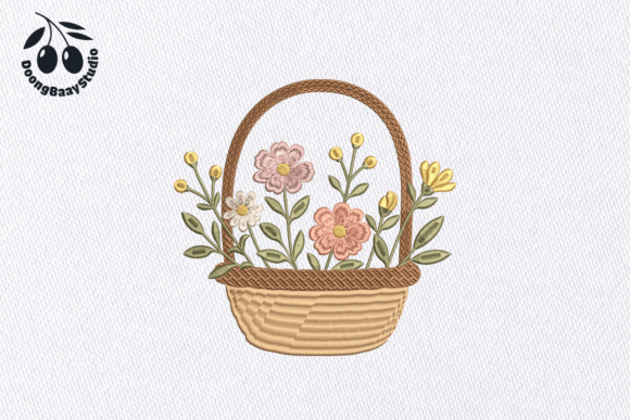 Floral Basket Embroidery Design: A Sweatshirt Review