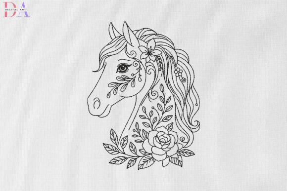 Floral Unicorn Rose Blossom Fantasy Embroidery Review