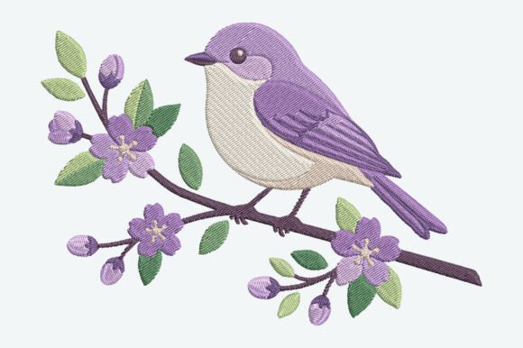 Lavender Bird Embroidery Design: A Designer’s Gift Review